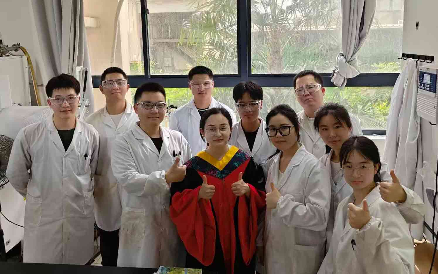 Congratulations to Dr. Yu