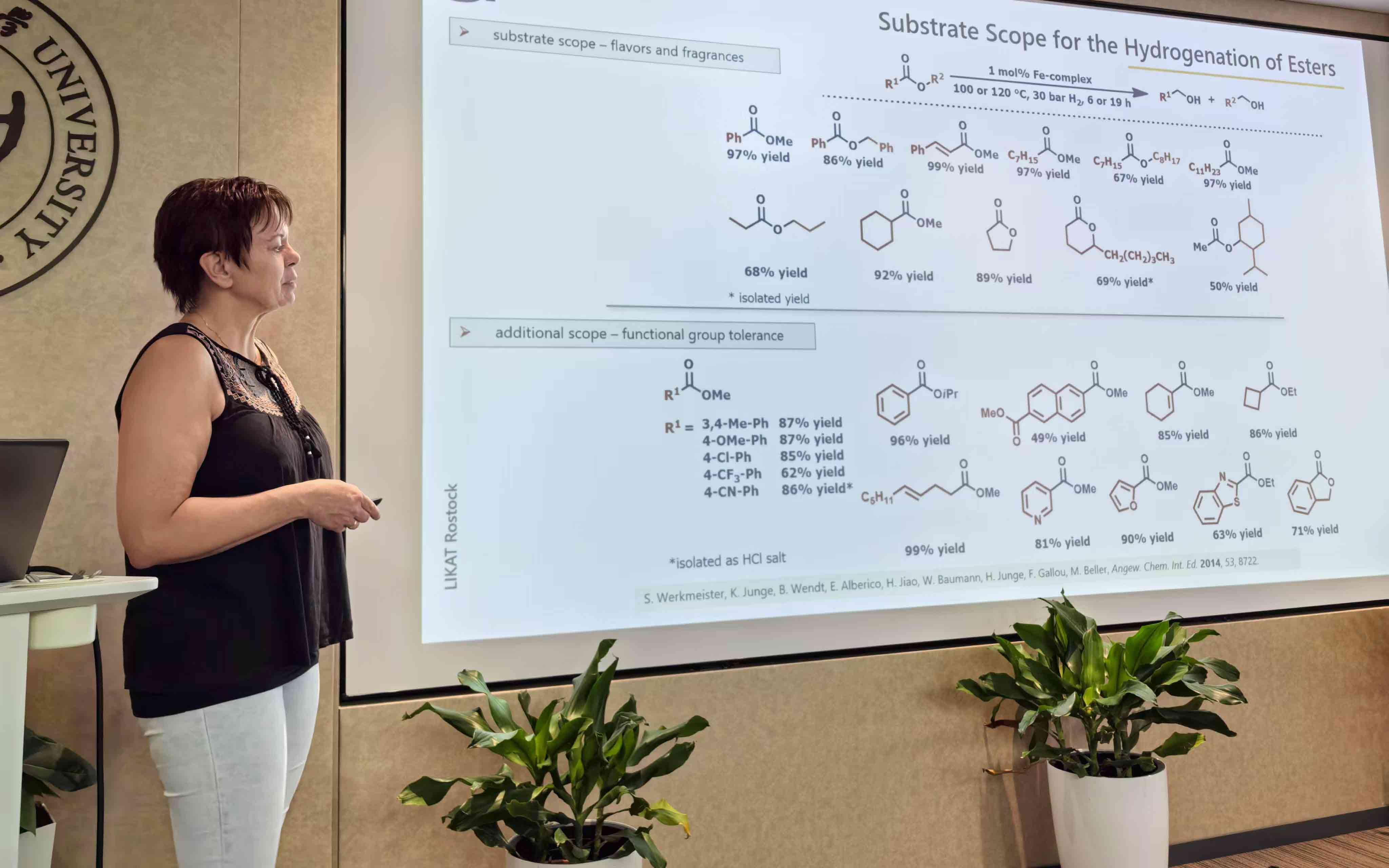 17.10.2024--Visit of Prof. Dr. Kathrin Junge from Leibniz Institute for Catalysis(LIKAT)